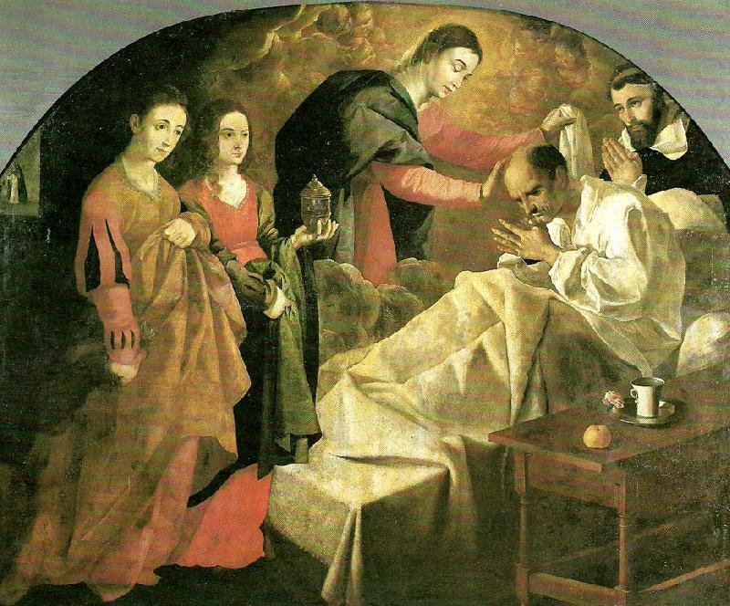 Francisco de Zurbaran miraculous cure of the blessed reginaud of orleaans china oil painting image